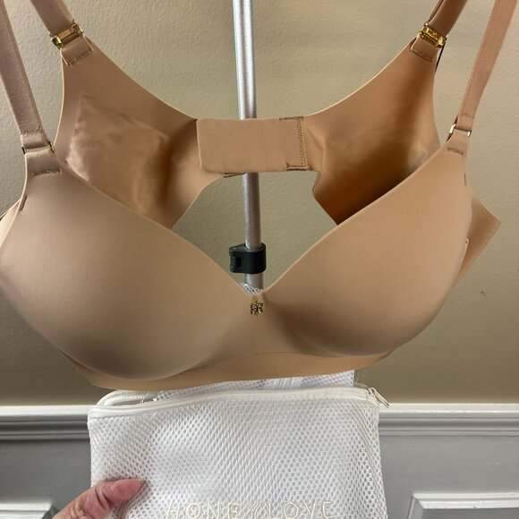NWT Honeylove CloudEmbrace Wireless Contour T-Shirt Bra -  38B - Picture 6 of 6